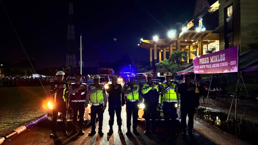 Tingkatkan Kamtibmas Pasca Pungut & Hitung Suara Pilkada 2024 Polda Riau Gelar Patroli Skala Besar