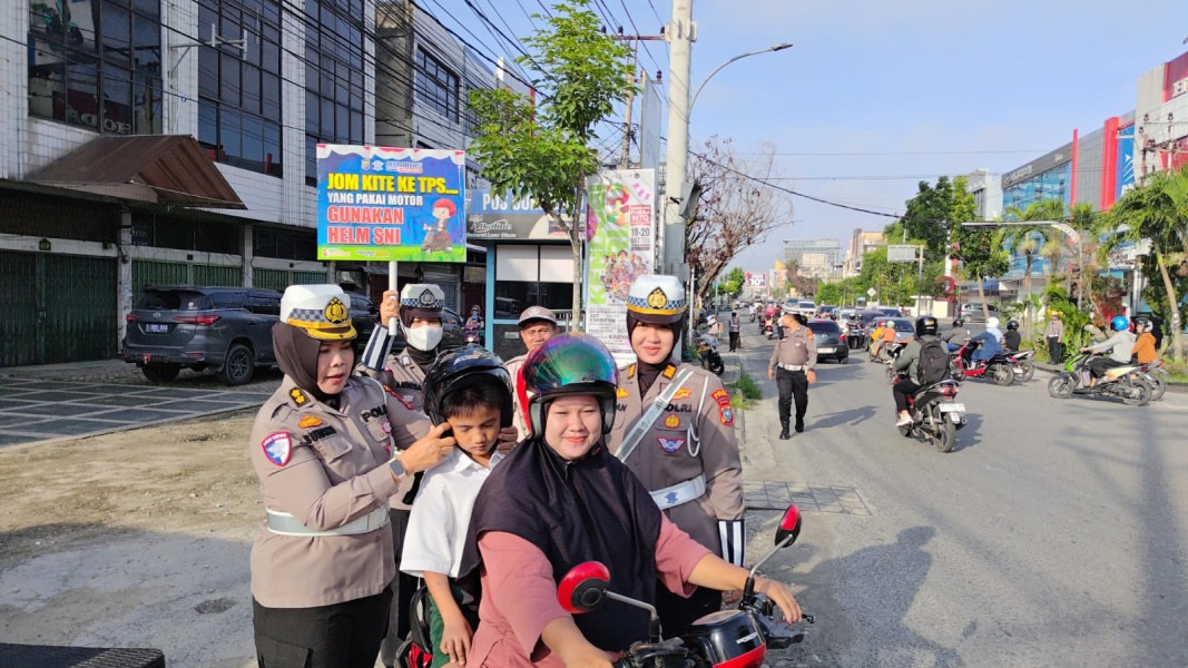 Melalui Kampanye Keselamatan Berlalu Lintas, Ditlantas Polda Riau Ajak Masyarakat Tertib Berlalu Lintas & Tingkatkan Kamtibmas