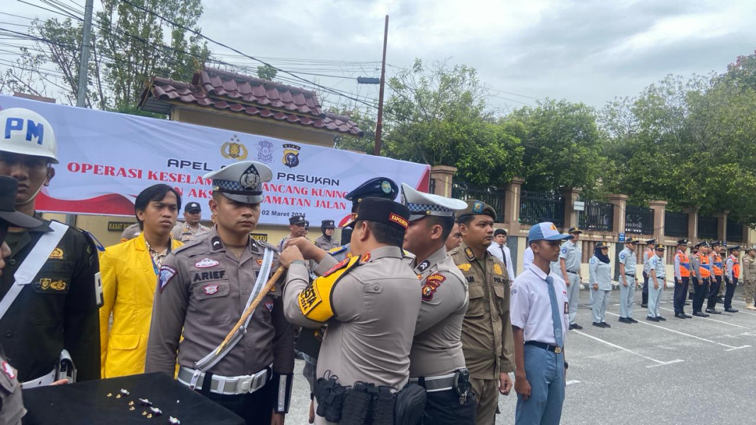 Polisi Kedepankan Preemtif Selama Ops Keselamatan Lalulintas 2024 di Pekanbaru