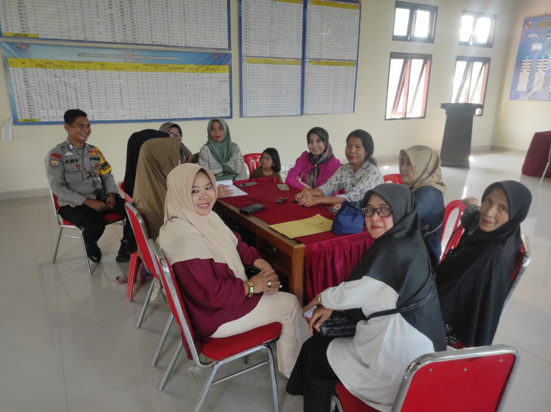 Gelar Cooling System, Ini Pesan Bhabinkamtibmas Kelurahan Rejosari