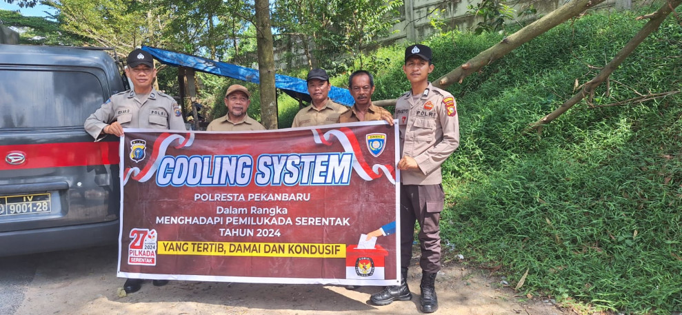 Polresta Pekanbaru Laksanakan Edukasi dan Sosialisasi Pilkada Serentak 2024