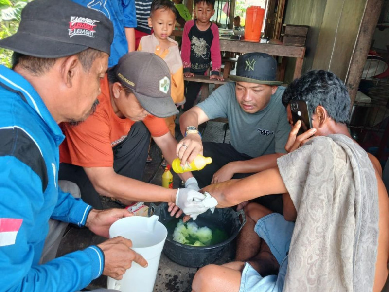 Nyaris! Warga Inhil Hampir Jadi Mangsa Buaya