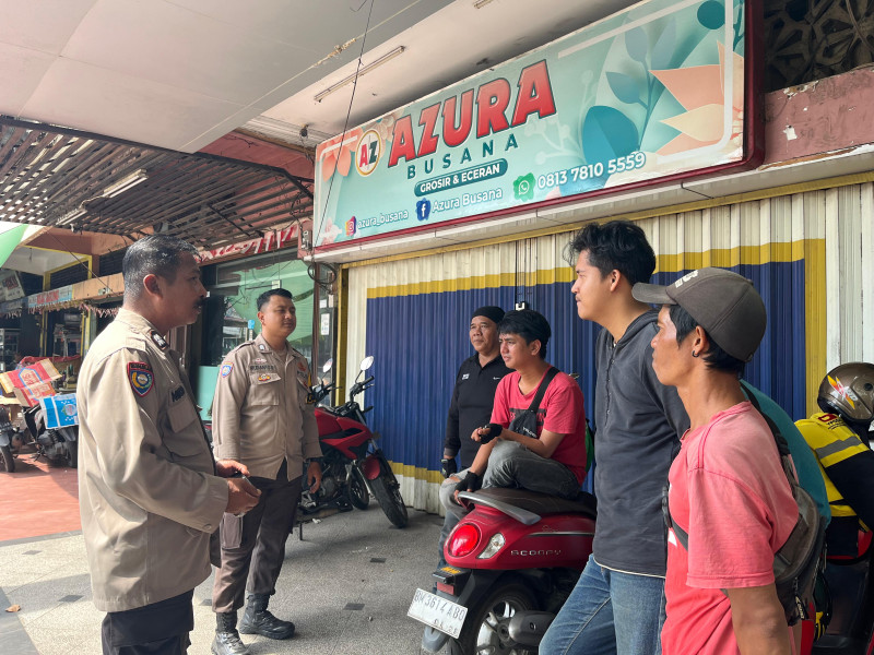Cooling System, Bhabinkamtibmas Polsek Senapelan Sambangi Pemuda Jalan A Yani