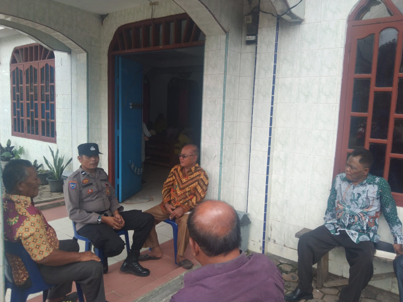 Melalui Bhabinkamtibmas, Polsek Bagan Sinembah Gelar Cooling System di Kepenghuluan Panca Mukti