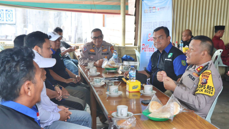 Polres Meranti Gelar Jumat Curhat Bersama Paguyuban Banjar Selatpanjang