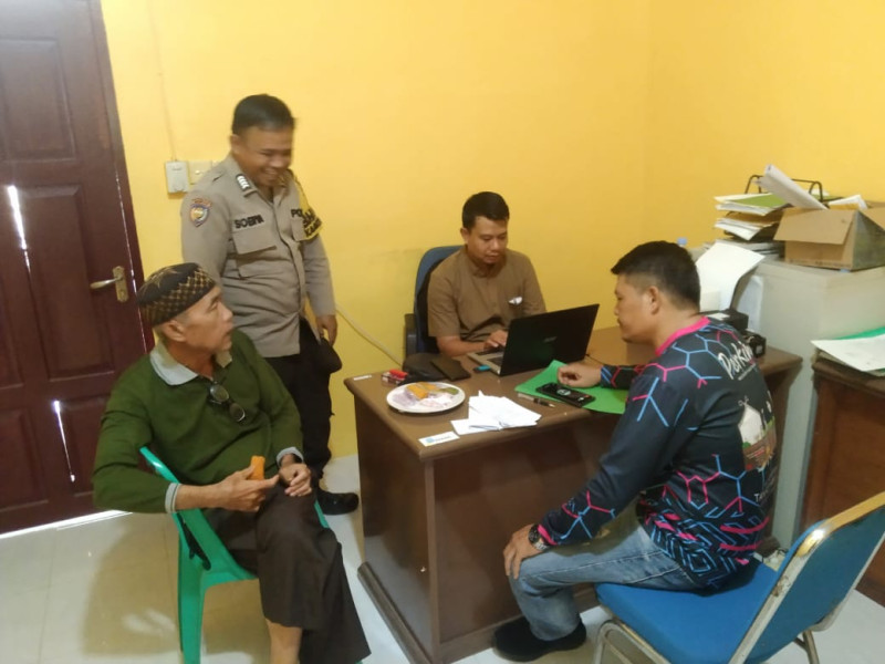 Himbauan Bhabinkamtibmas Desa Suak Lanjut Pasca Pilkada Kabupaten Siak
