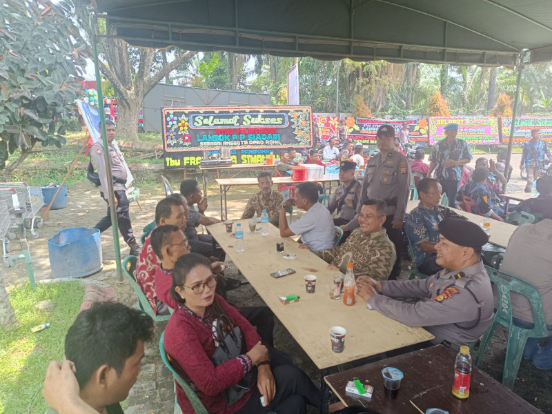 Wujudkan Pilkada Damai 2024, Polsek Bagan Sinembah Gelar Kegiatan Cooling System Di Bagan Batu Kota