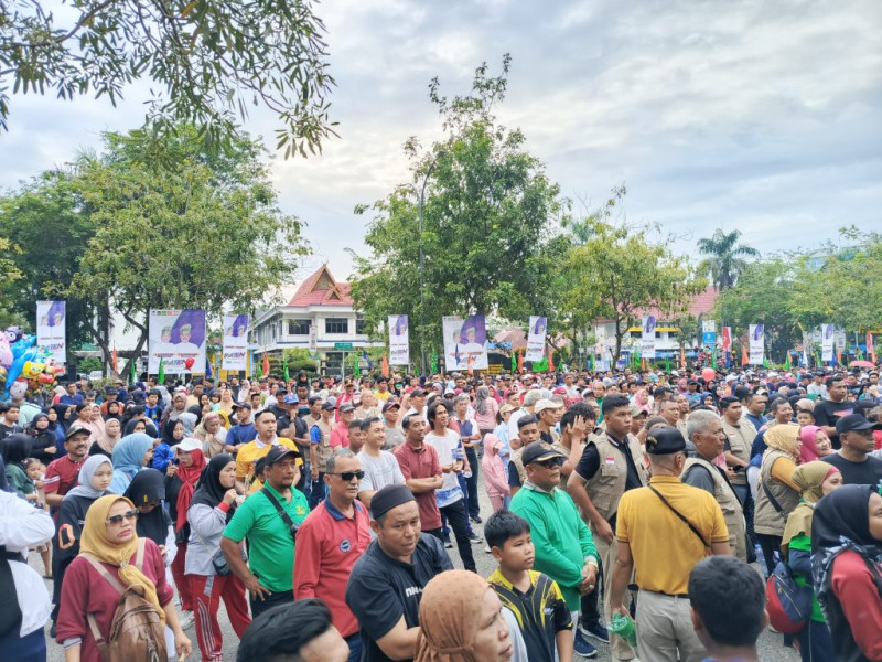 Deklarasi Paten untuk Pilkada Pekanbaru Dihadiri Ribuan Massa
