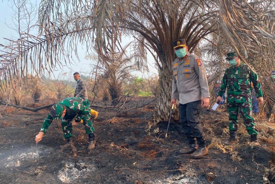 149 Hotspot Kepung Riau, Kapolda Herry: Jangan Tunggu Api Membesar Baru Bergerak
