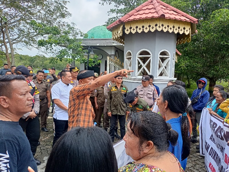 Demo Masyarakat di Siak, Tuntut Hak Plasma dan Pembebasan 2 Warga