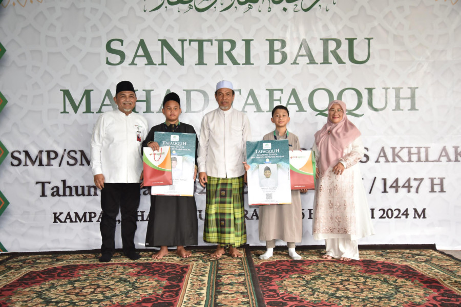 Ponpes Tafaqquh Mulai Terapkan Digitalisasi, Setiap Santri Miliki Smart Card dari BRK Syariah