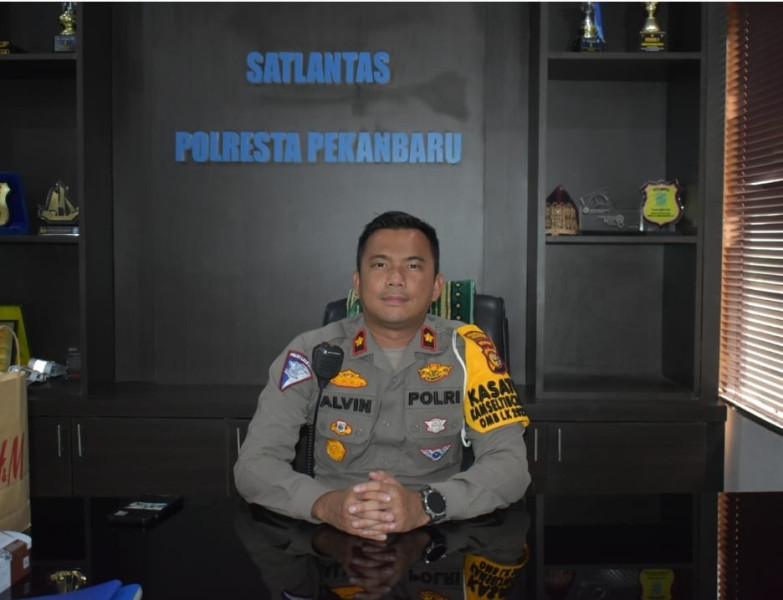 Gelar Operasi Tematik, Satlantas Polresta Pekanbaru Bertujuan Ciptakan Kamseltibcarlantas