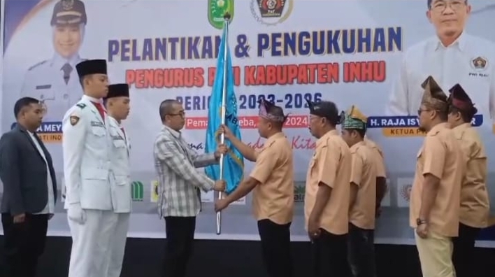 Pengurus PWI Inhu Priode 2023 – 2026 Resmi Dilantik