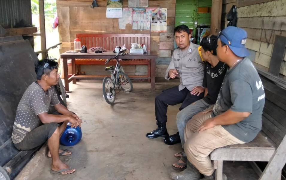 Polsek Bungaraya Gelar Kegiatan Cooling System untuk Jaga Keamanan Pasca Tahapan Pilkada Siak