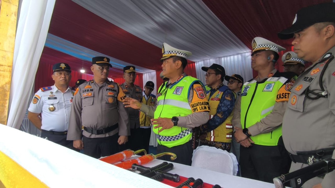 Dirlantas Polda Riau Tinjau Pos Ops Lilin LK-2025 di Rohil dan Dumai Jelang Arus Mudik.