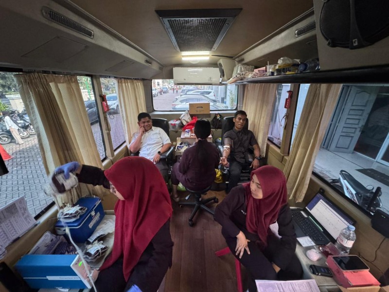 Peringati Hari K3 Nasional, PGN Area Pekanbaru Gelar Donor Darah.