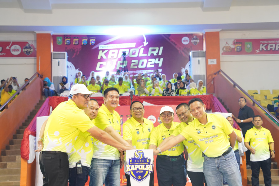 Kapolda Riau Resmi Buka Turnamen Bola Voli Kapolri Cup 2024 Zona 1 Riau, Masyarakat Bisa Nonton Secara Gratis