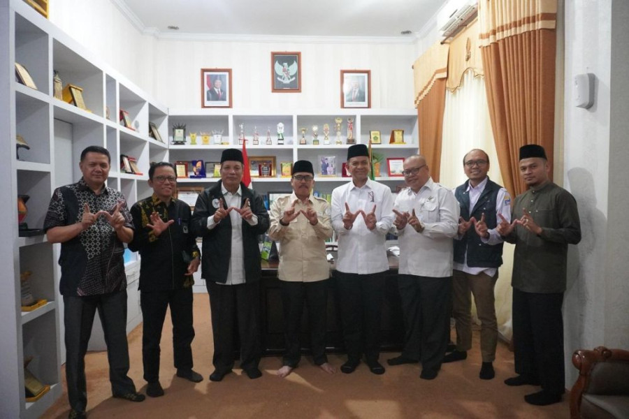 Sinergikan Program Wakaf, Kemenag Pekanbaru Jalin Koordinasi dengan BWI Riau