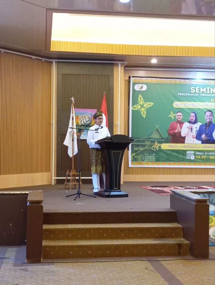 Adakan Seminar Nasional Pencegahan Bahaya Narkoba, Pemprov Apresiasi Pemuda Melayu Riau