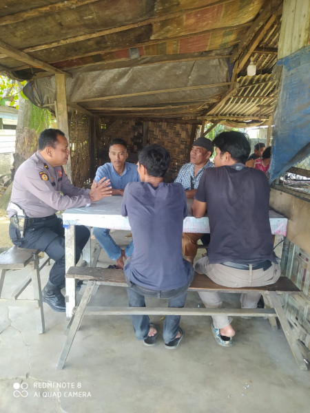 Polsek Bagan Sinembah Polres Rokan Hilir Gelar Kegiatan Cooling System Kepada Masyarakat Kepenghuluan Jaya Agung