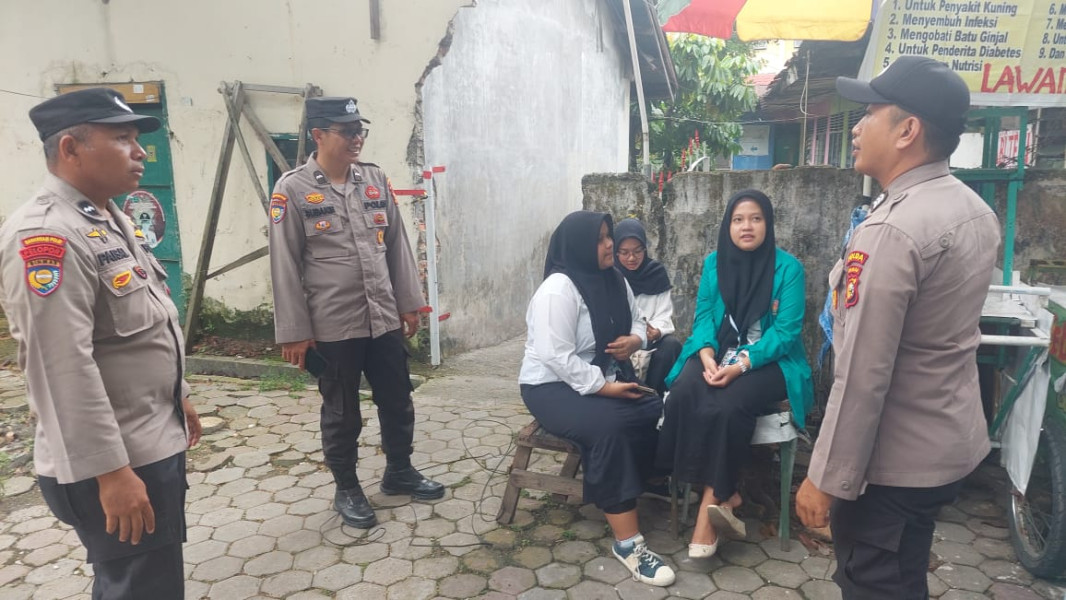 Polda Riau Gelar Cooling System di Beberapa Wilayah Pekanbaru Pasca Pencoblosan Pilkada Serentak 2024
