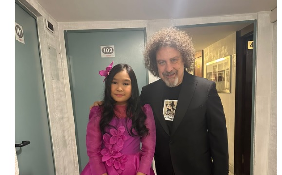 Membanggakan, Aurellie Harumkan Indonesia pada Kompetisi Sanremo Junior di Italy