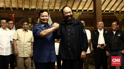 Prabowo Bakal Bertemu Surya Paloh Siang Ini