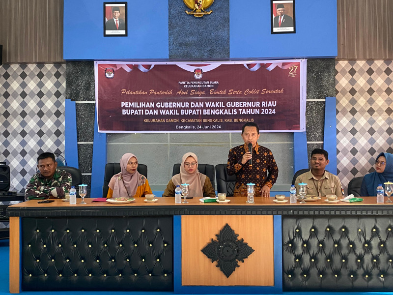18.048 Pantarlih Pilkada Serentak Tahun 2024 di Riau Resmi Dilantik Hari Ini
