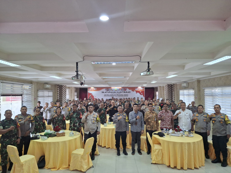 Wujudkan Pilkada Damai, Polresta Pekanbaru Gelar Cooling System