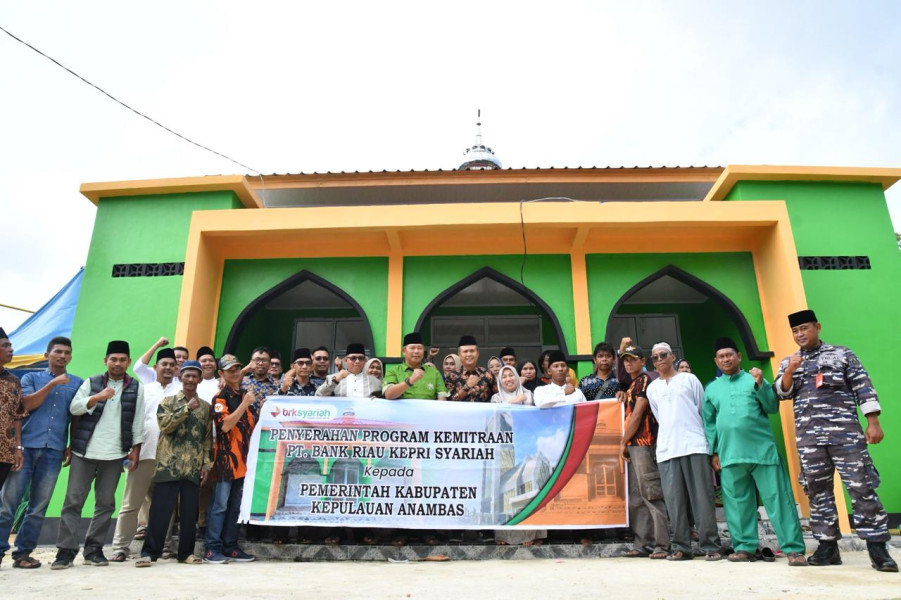 Program CSR BRK Syariah, Musholla Annur Untuk Masyarakat Dusun Sekubi Siyap Digunakan.
