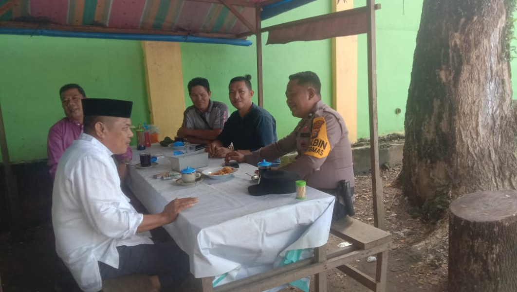 Ajak Masyarakat Bagan Batu Ciptakan Pilkada Damai 2024, Polsek Bagan Sinembah Beri Pesan Kamtibmas