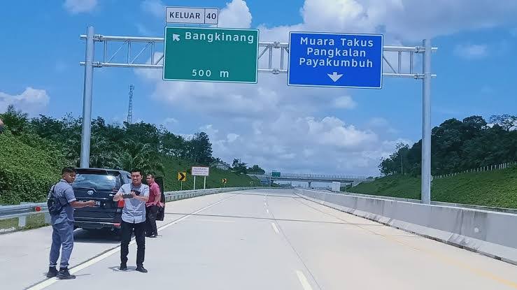 Tol Bangkinang-Tanjung Alai Dijadwalkan Beroperasi April 2024