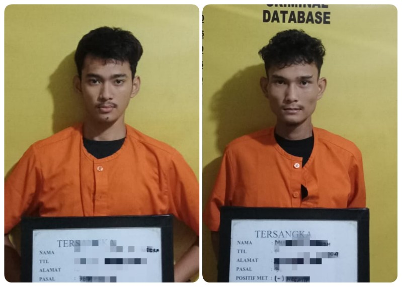Terekam CCTV, 2 Remaja Pelaku Curanmor Diringkus Polisi