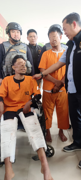 Lari Ke Batam, Perampok Sadis Akhirnya  Terkapar Setelah Pelariannya  Terendus Tim Jatanras Polda Riau.