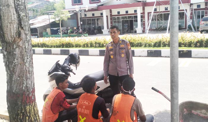 Gelar Cooling System, Kanit Binmas Polsek Siak Minta Hadapi Pilkada Dengan Riang Gembira