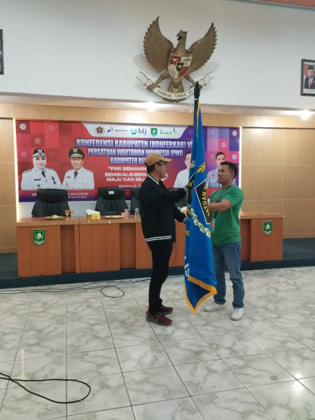 Konferkab VI PWI Bengkalis, Adi Putra Kembali Terpilih Ketua Periode 2024-2027