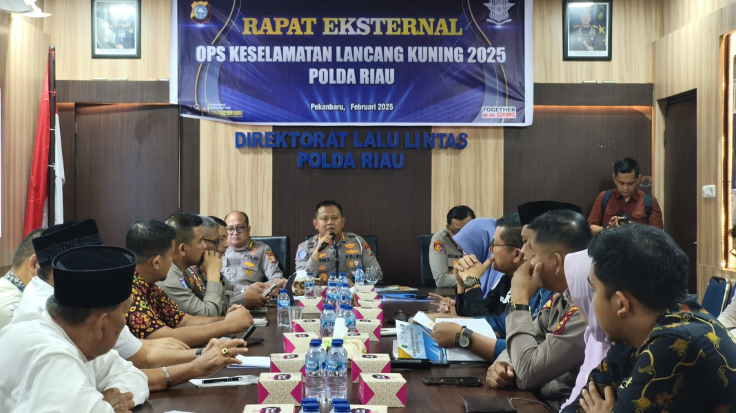 Ingat 10 Februari 2025 Ditlantas Polda Riau Mulai Gelar Operasi Keselamatan Lancang Kuning.