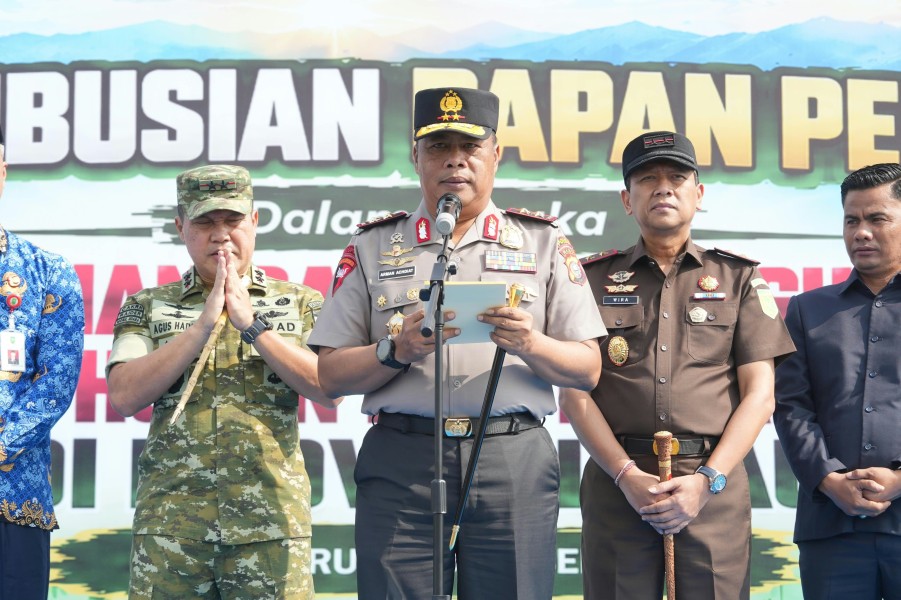 Polda Riau Siapkan 260 Plang di Lahan Bekas Terbakar, Cegah Karhutla Berulang