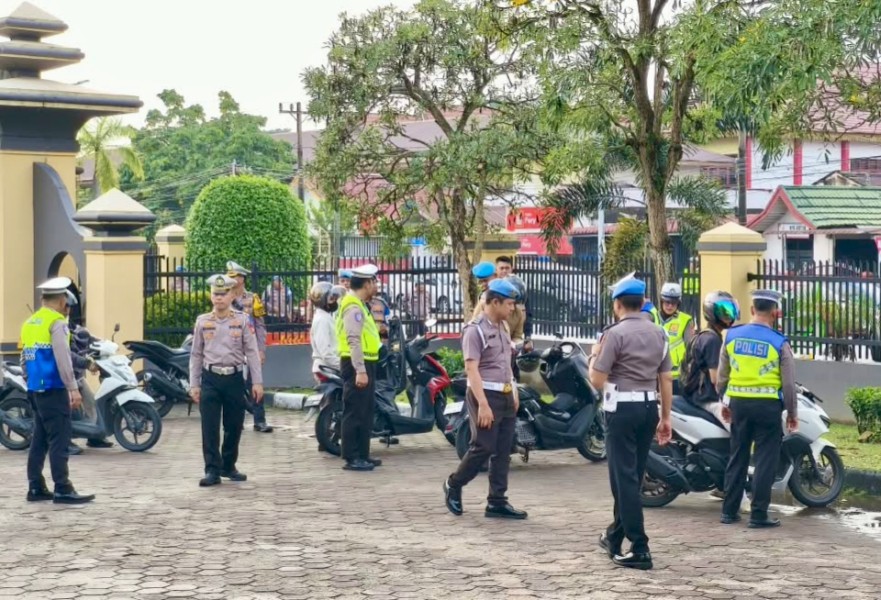 Polisi Periksa Polisi! Gaktibplin Digelar di Mapolda Riau