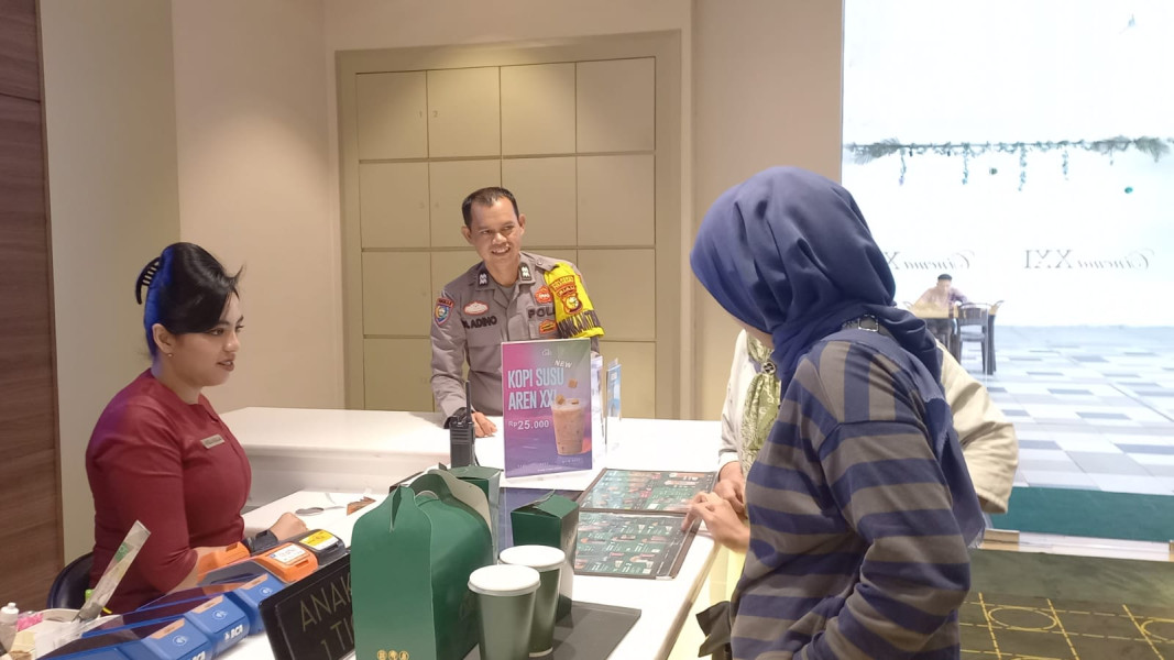 Polsek Pekanbaru Kota Laksanakan Cooling System di Sukaramai Trade Center