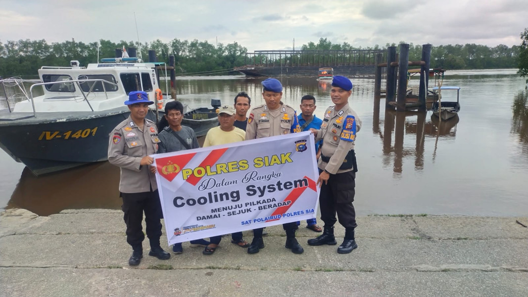 Kegiatan Cooling System Menjelang Pilkada Serentak 2024 di Kecamatan Siak