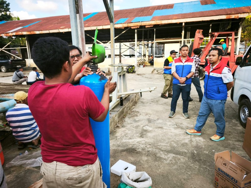 Bersama Pertamina Peduli, PGN Pasok Logistik Dapur Umum dan Instalasi Darurat Air Bersih untuk Korban Bencana Sumatera