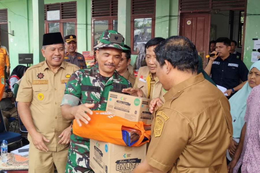 Curah Hujan Tinggi Sebabkan Banjir Meluas di Siak