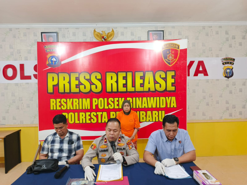 Nyopet, Seorang IRT Berhasil diamankan Polsek Binawidya