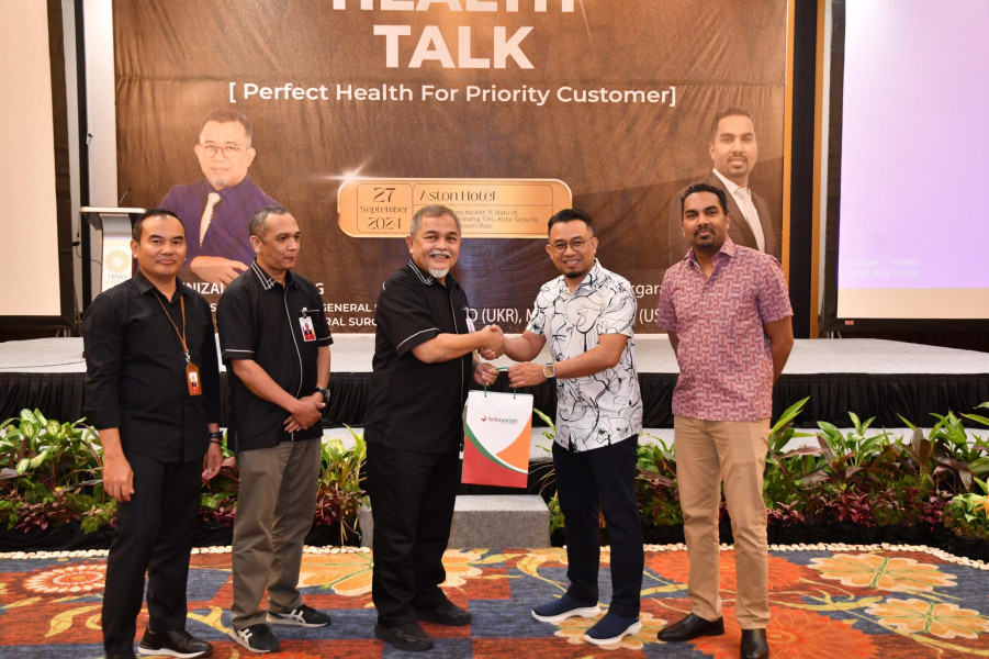 BRK Syariah Hadirkan Pakar Kesehatan KPJ Kluang Specialist Hospital Kuala Lumpur untuk Nasabah Prioritas Wilayah Kepri