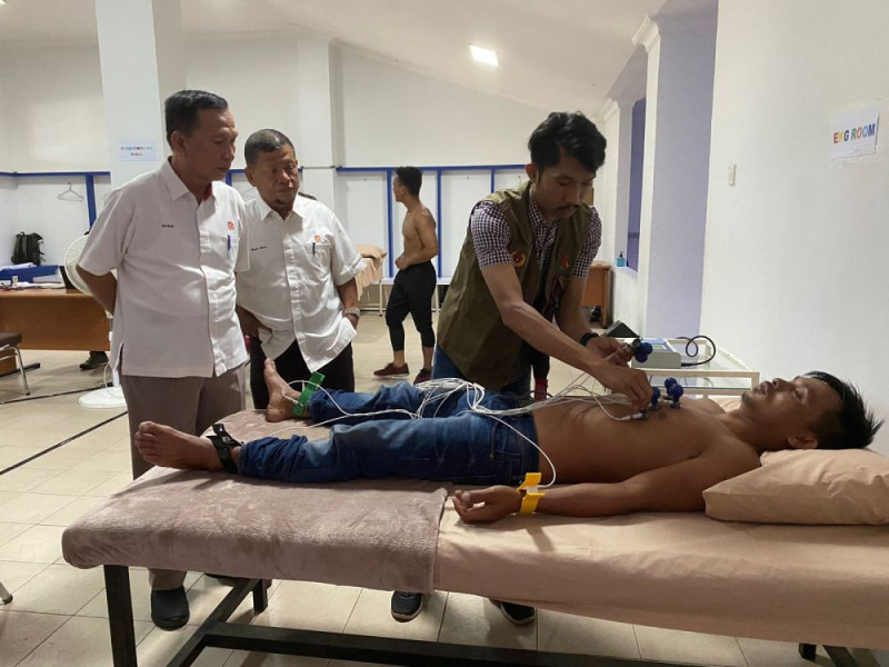 Menuju PON XXI Aceh-Sumut, 336 Atlet Riau Tes Kesehatan dan Fisik