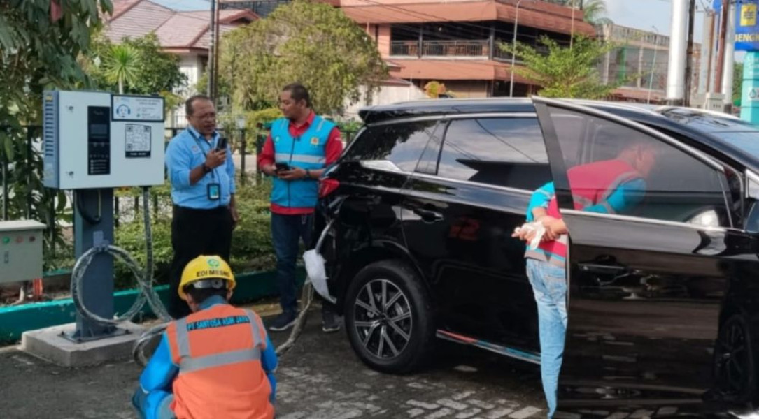 Di Pekanbaru Ada Sejak 2021 Lalu, Kini SPKLU Hadir di Bengkalis