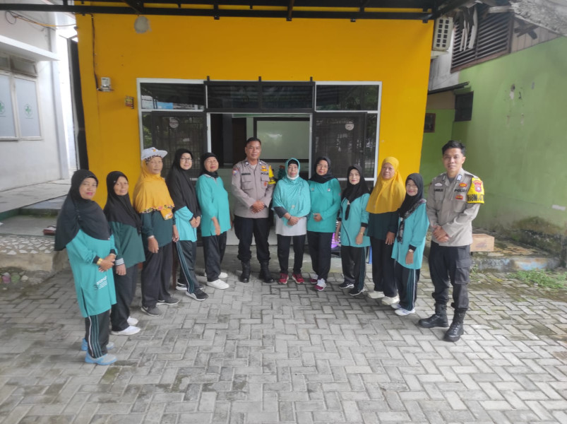 Guna Tingkatkan Kondusifitas, Personil Polsek Rumbai Pesisir Gelar Cooling System