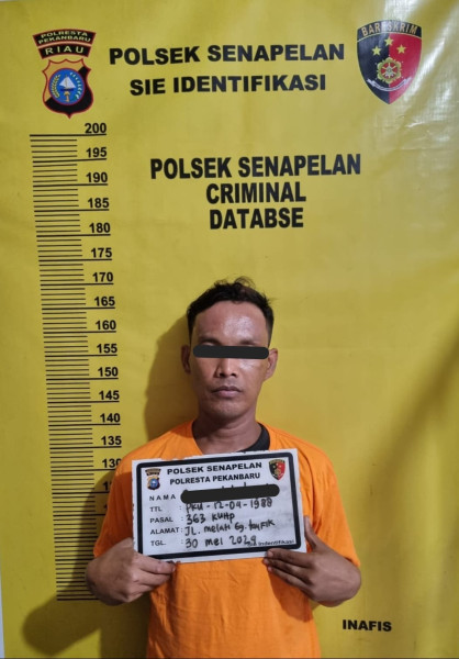 Curi Besi Pagar Kepergok Warga, Ditangkap Lalu Dipolisikan