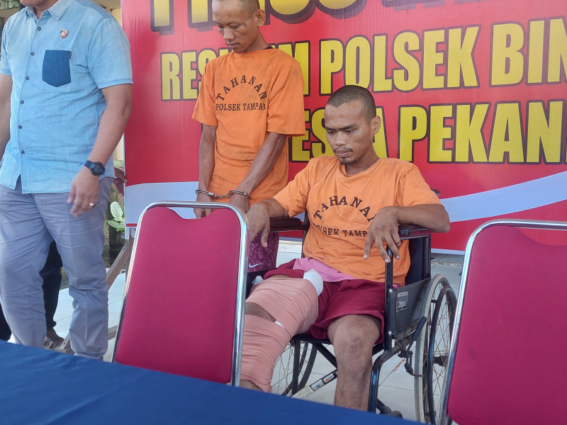 Sindikat Curanmor Diringkus Polsek Binawidya, Satu Pelaku Ditembak